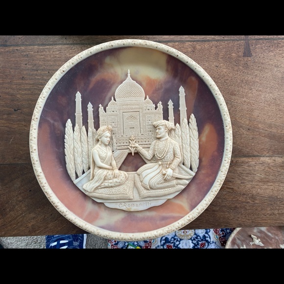 Solid stone incolay collector plates - Picture 3 of 11